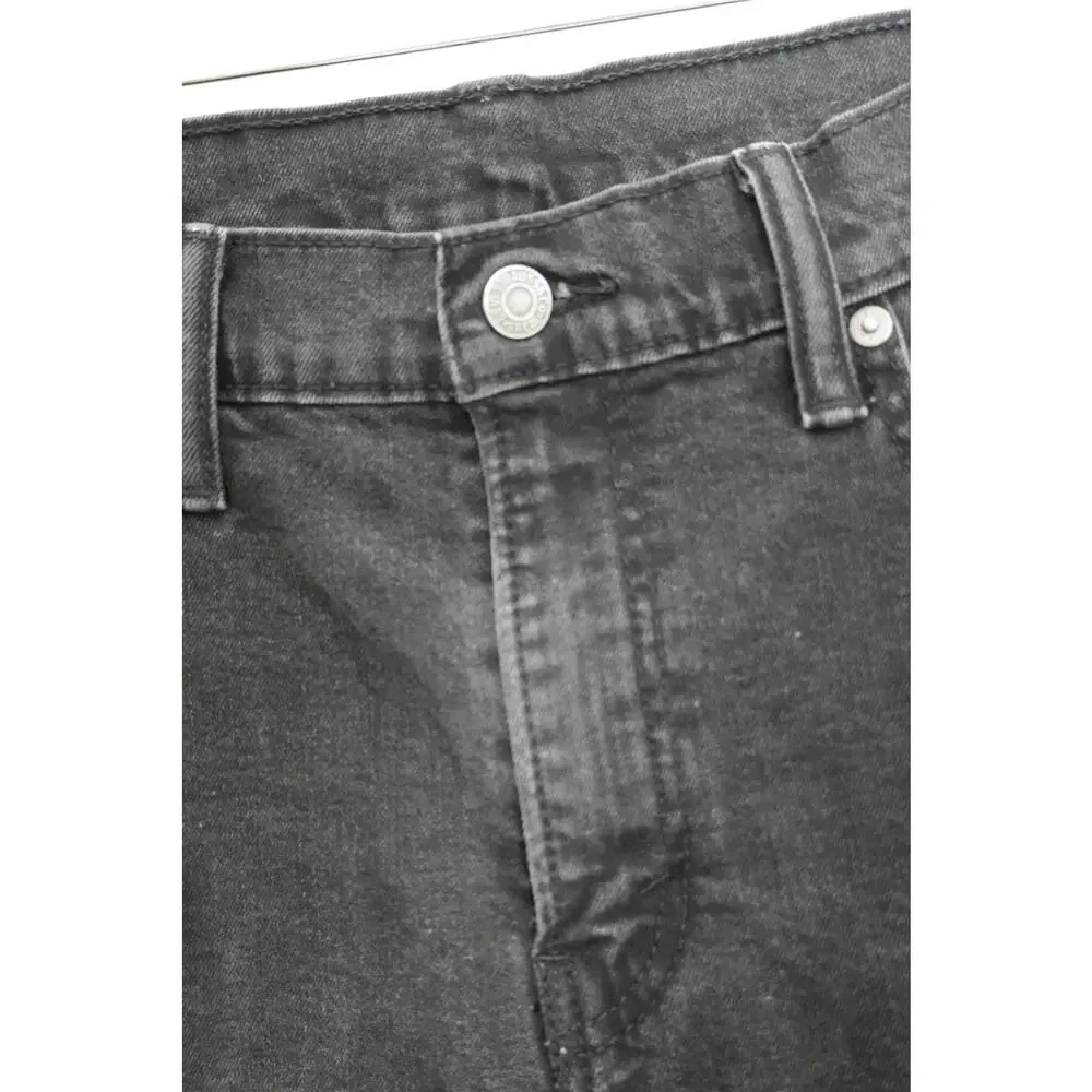 Levi‎ Strauss & Co 502 Men's Black Denim Jeans 33Wx32L